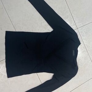 BCBG Black Shirt 3/4 sleeve
